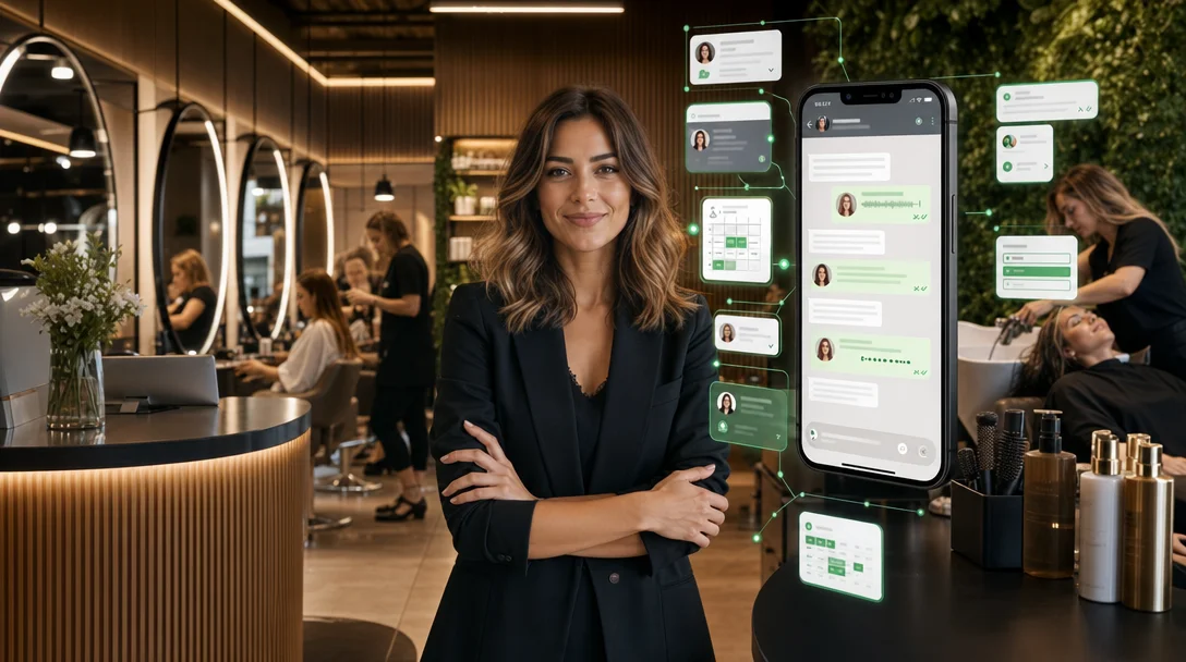 AI WhatsApp Bots Save Salon Owners Time