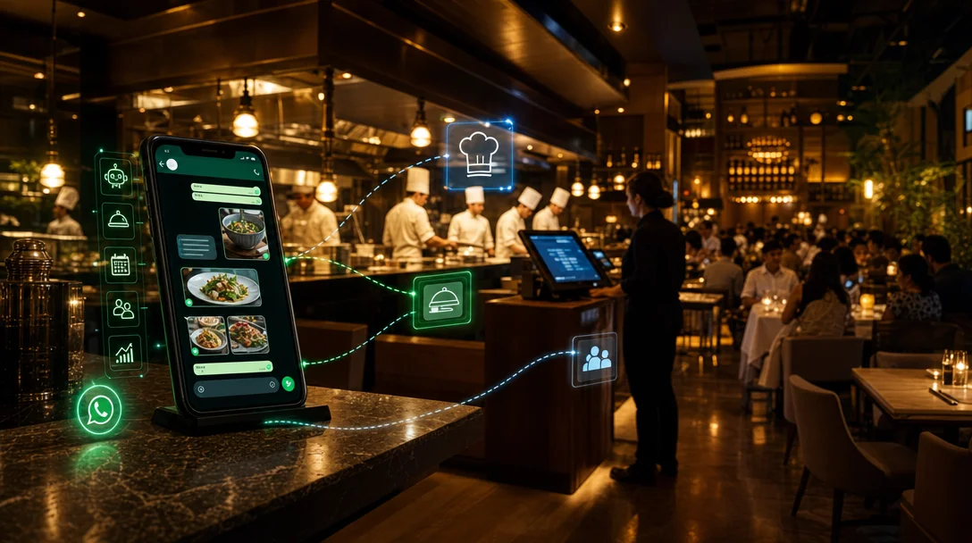 Automação para restaurantes: pedidos e reservas