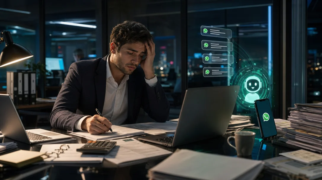 Contadores: IA que responde clientes no WhatsApp