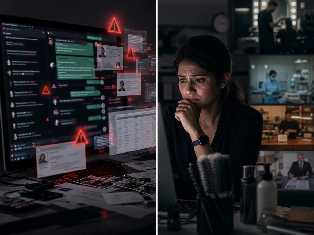 Unsecured AI automation exposing customer data and creating privacy risks in WhatsApp business workflows