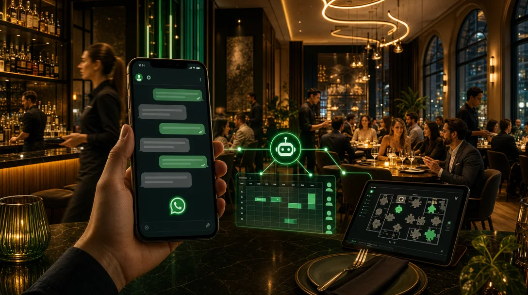 Restaurantes: Automatize reservas pelo WhatsApp